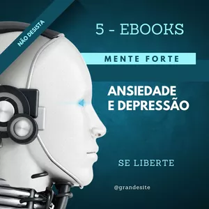 Imagem de capa para o Ebook Como tratar a ansiedade e depressão 