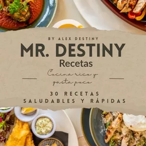 Imagen de portada para Ebook 30 Recetas Saludables y Rápidas ( Cocina rico y gasta poco) Mr Destiny Recetas.