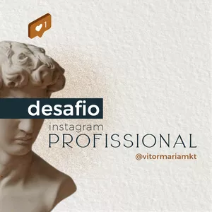 Imagem de capa para o Curso online Desafio Instagram profissional