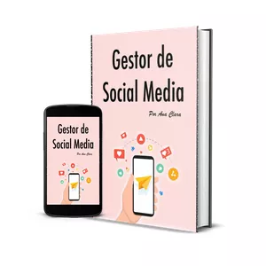 Imagem de capa para o Ebook Gestor de Social Media