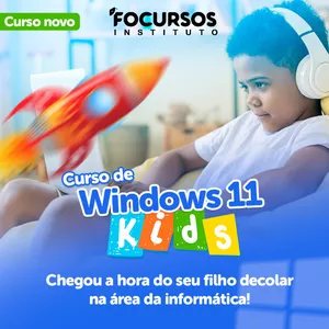 Imagem do curso Curso de Windows 11 kids