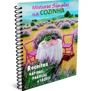Imagem de capa para o Ebook MISTURAS SIMPLES NA COZINHA 