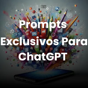 Imagem de capa para o Curso online Prompts Exclusivos para ChatGPT - Geradores de Ofertas, Conteúdos Autênticos e Linhas Editoriais