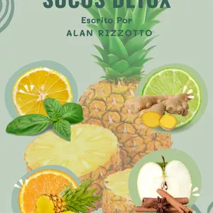 Imagem de capa para o Ebook 20 Receitas De Sucos Detox Faceis De Preparar
