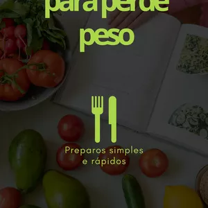 Imagem de capa para o Ebook 10 receitas simples e praticas para perde peso