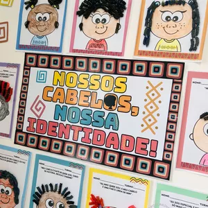 Imagem de capa para o Curso online Painel: Nossos Cabelos, nossa identidade + 9 atividades e plano de aula BNCC