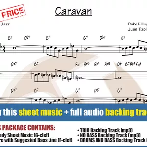 Cover image for Online course Caravan (Sheet Music + Backing Tracks)