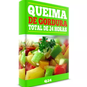 Imagem de capa para o Ebook FitTrim Queima de Gordura em 24H