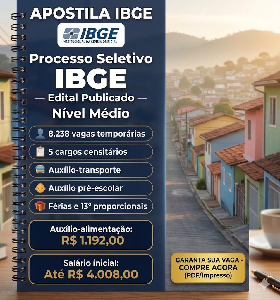 Imagem do curso Apostila - IBGE