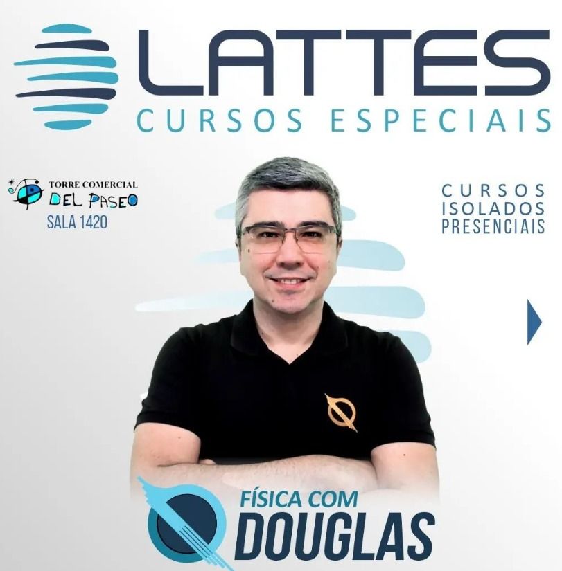 Imagem de Lattes Cursos Especiais: Reta Final Para o ENEM - Física | AO VIVO criado por Prof. Douglas Gomes na hotmart