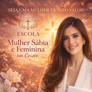 Imagem de capa para o Curso online Escola Mulher Sábia e Feminina EM Cristo 