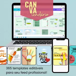 Imagem principal do produto CANVAlendário - 365 posts criativos