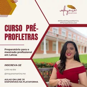 Imagem de capa para o Curso online Pré-Profletras: seja aprovado(a) no mestrado profissional em Letras