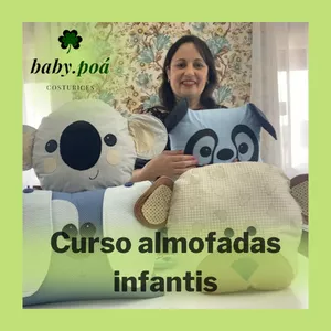 Imagem de capa para o Curso online ALMOFADAS INFANTIS