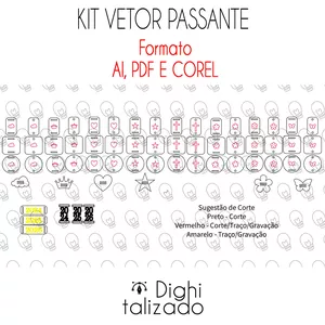 Imagem de capa para o Ebook Arquivo Corte a Laser - Passante 01