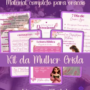 Curso KIT DA MULHER CRISTÃ VIRTUOSA