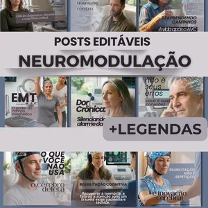 Pack Canva Neuromodulação