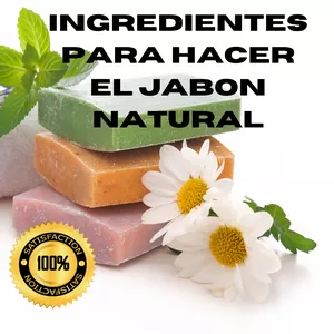 Imagen de portada para Ebook Ingredientes para hacer el jabon natural