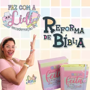 Imagem de capa para o Curso online Faz com a Lidi: Reforma de Bíblia