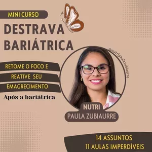 Imagem de capa para o Curso online Mini Curso Destrava Bariátrica
