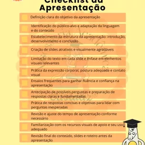 Imagem de capa para o Ebook Check list para uma boa apresentação acadêmica