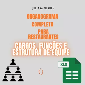 Imagem de capa para o Curso online Organograma Completo para Restaurantes – Cargos, Funções e Estrutura de Equipe