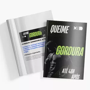 Imagem de capa para o Ebook Queima gordura ate 48h