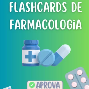 Imagem de capa para o Ebook Flashcards de Farmacologia 