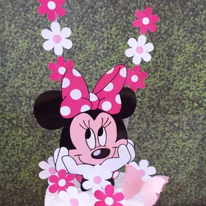 Imagem de capa para o Ebook TOPPER DE BOLO MINNIE ROSA