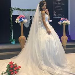 Imagem de capa para o Curso online Vestido de noiva Tamanho único