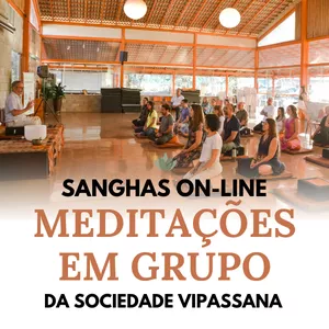 Imagem de capa para o Curso online Sanghas - meditações em grupo on-line 