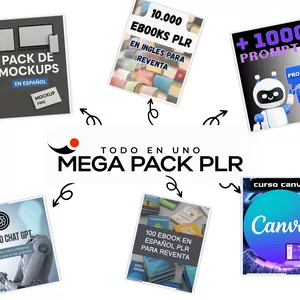 Imagen de portada para Curso online Todo en Uno: MEGA PACK PLR