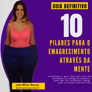 Imagem de capa para o Ebook 10 PILARES DO EMAGRECIMENTO ATRAVÉS DA MENTE