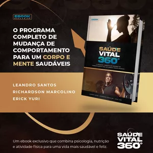Imagem de capa para o Curso online Saúde Vital 360 - os 3 pilares de uma vida plena e saudável