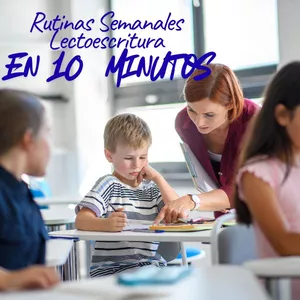 Imagen de portada para Curso online Guía Digital Paso a Paso: Cómo Crear Rutinas Semanales de Lectoescritura en 10 Minutos
