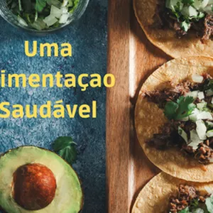 Imagem de capa para o Ebook Uma Alimentação Saudável