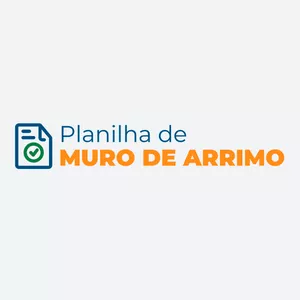 Imagem de capa para o Curso online  Planilha de Muro de Arrimo