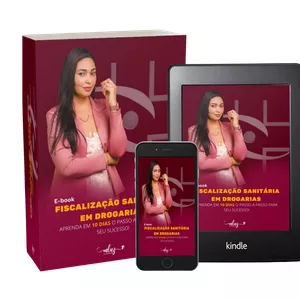 Imagem de capa para o Ebook FISCALIZAÇÃO SANITÁRIA EM DROGARIAS. APRENDA EM 10 DIAS O PASSO A PASSO PARA SEU SUCESSO!