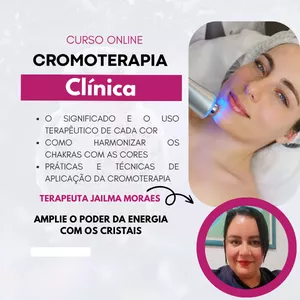 Imagem de capa para o Curso online Cromoterapia