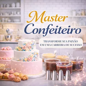 Imagem de capa para o Curso online MASTER CONFEITEIRO 2.0