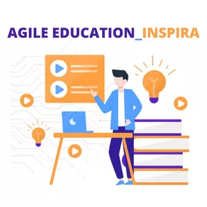 Imagem de capa para o Ebook PDF  - Agile Education Inspira