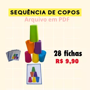 Imagem de capa para o Ebook SEQUÊNCIA DE COPOS