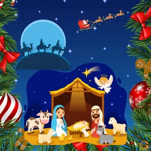 Imagen de portada para Curso online Libro para colorear: La Navidad 