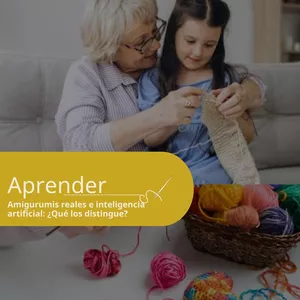 Imagem de capa para o Ebook E-book Amigurumis reales e inteligencia artificial