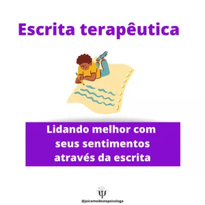Imagem de capa para o Ebook Escrita terapêutica - Aprenda a lidar melhor com seus sentimentos através da escrita