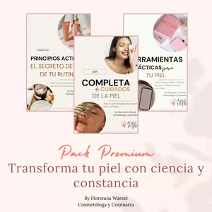Imagen de portada para Ebook Pack Premium: Transforma tu piel con ciencia y constancia