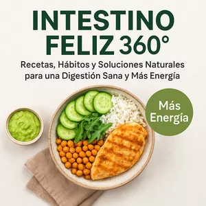 Imagen de portada para Ebook Intestino Feliz 360°: Cocina, Hábitos y Bienestar Digestivo