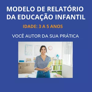 Imagem de capa para o Ebook MODELO DE RELATÓRIO PARA EDUCAÇÃO INFANTIL 