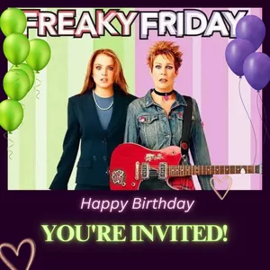 Imagen de portada para Ebook Tarjeta de Cumpleaños “Viernes de Locos” 🎬🎉