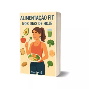Imagem de capa para o Ebook Alimentação Fit